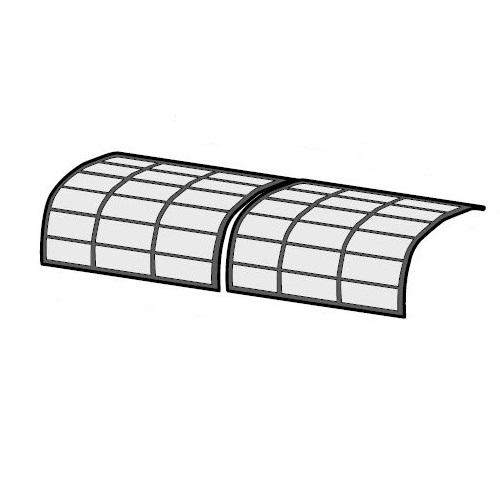 東芝  純正品　エアコン エアフィルター　２枚入り　43080688　 (80サイズ）