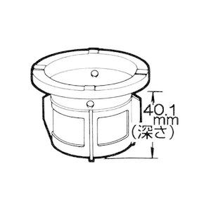 【 石油ファンヒーター / トヨトミ 】NLC-32E1 稼働品 トヨトミ部品：油受け/11298588石油ファンヒーター用〔25g-4