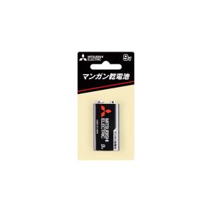 三菱 マンガン乾電池 黒  9V  6F22UD/1B　【メール便発送・代引き不可】｜zaka-mmc