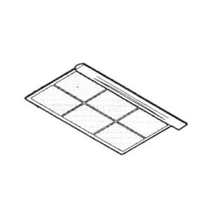 パナソニック　換気扇用フィルター　FBV158F006　FY-14UFP1用