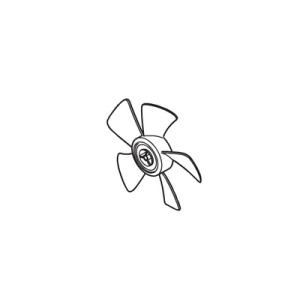 パナソニック　扇風機用羽根　FFE2340269　（35*35*10　80サイズ）