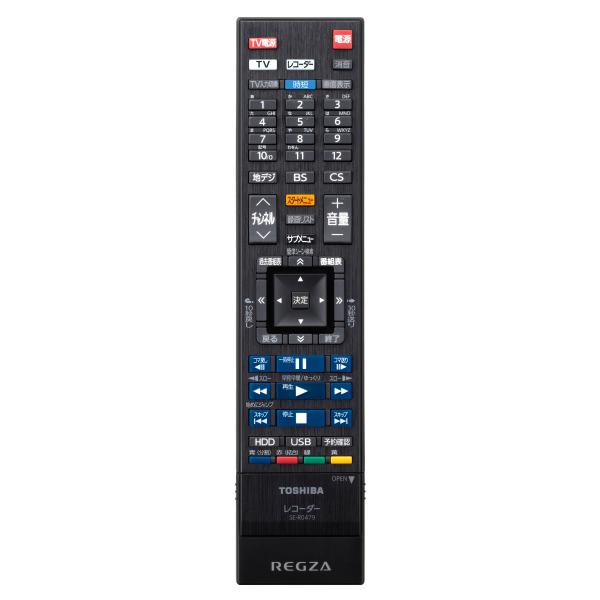 東芝　テレビ　純正品　レグザタイムシフトマシン付属品リモコン　SE-R0479　D-M210用