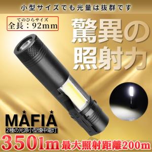 ハンディ LED ライト 懐中電灯 350lm...の詳細画像3