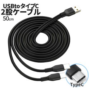 USB2.0電源補助ケーブル オス(USB2.0) メス(USB2.0+USB電源補助) 35cm