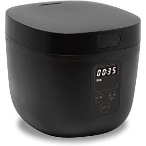 マットブラック 2〜4人用 マイコン式 多機能炊飯器 4合