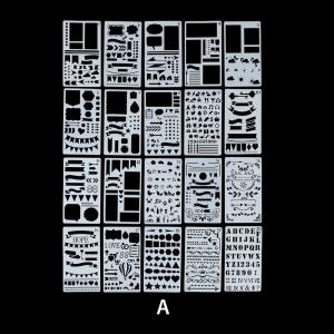DIY テンプレート ステンシルシート スクラ...の詳細画像3