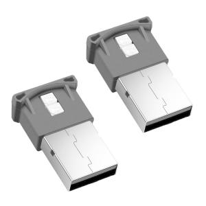 車用 イルミネーション イルミライト USB LED 8色切り替え 補助ライト 装飾ライト 軽量 小型 2個セット