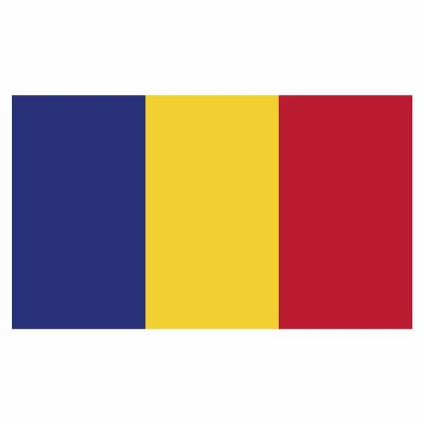 ルーマニア Rumania 国旗 ステッカー シール National Flag 国 旗 塩ビ製 1...