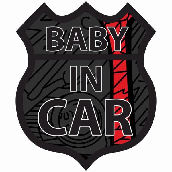 BABY IN CAR ステッカー 花札柄 鬼札 ルート66 カーステッカー シール sticker...