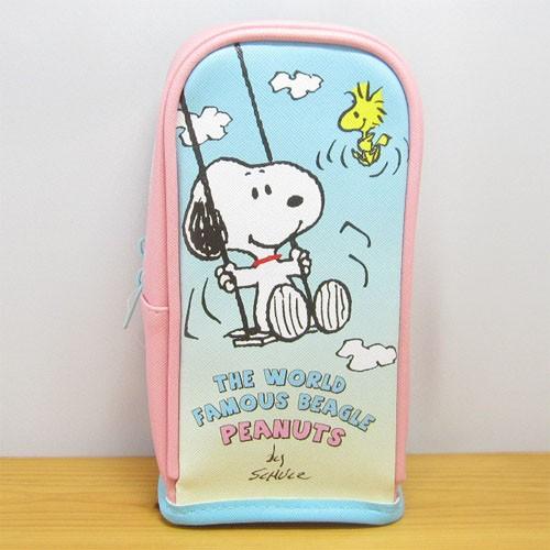 スヌーピーペンケース ピーナッツ スヌーピー スタンドポーチ ブランコ PEANUTS SNOOPY...