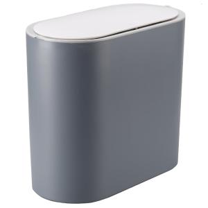 ダストボックス グレー ゴミ箱 ふた付き スリム 8L ごみ箱 ミニ 袋