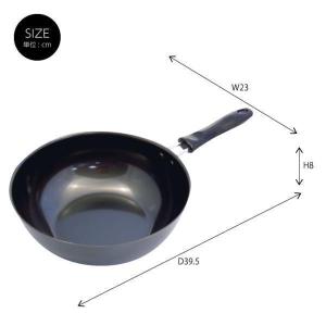 値下げ 日本製 中華鍋 鍋 鉄製フライパン 2...の詳細画像1