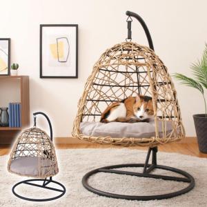 国産 ねこ樽 ネコベッド 日本製 ヒノキ製 無垢 天然木 猫用品ベッド