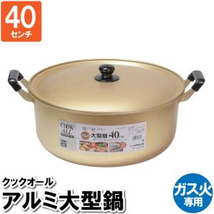 鍋 アルミ鍋 アルミ 本しゅう酸 両手鍋 36cm 16リットル 日本製 国産