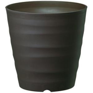 プラ鉢 フレグラーポット 18型 ダークブラウン 18×H18cm【大和プラ販 ヤマトプラスチック鉢...