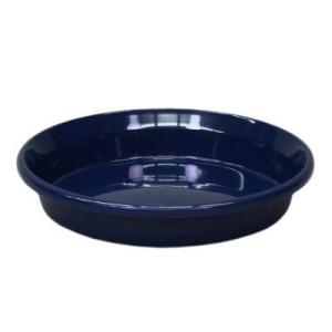 鉢皿Ｆ型 5号 ブルー 15×3cm【アップルウェアー 鉢受皿 4905980472112】