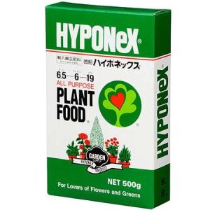 肥料 微粉ハイポネックス 500g【ハイポネックス 粉末肥料 4977517003052】｜zakka-life
