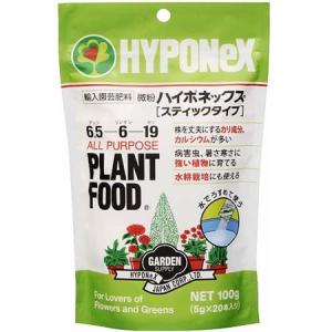 肥料 微粉ハイポネックススティック 100g(5g×20本)【ハイポネックス 粉末肥料 4977517003083】