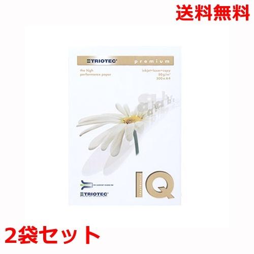 伊東屋 バイオトップカラー 80g A4 BT500 ホワイト 500枚×2 モンディ