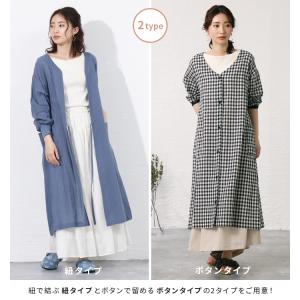 エプロン おしゃれ 割烹着 羽織 レディース ...の詳細画像1