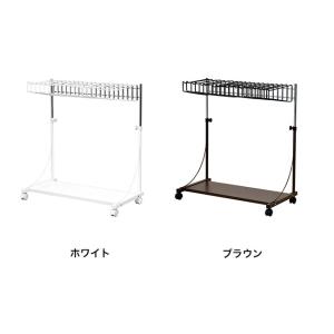 足立製作所 棚付きスラックスハンガー 20本掛...の詳細画像1