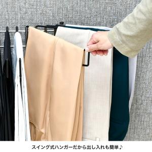 足立製作所 棚付きスラックスハンガー 20本掛...の詳細画像4