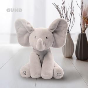 【タグ付き】GUND フラッピーエレファント　歌う象のぬいぐるみ　海外 楽天市場】GUND ガンド ピーカーブー フラッピー ザ