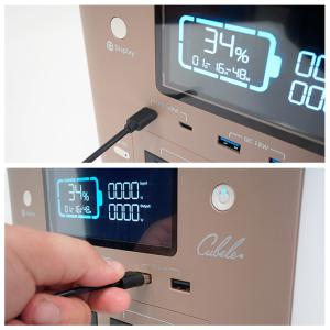 Cubele キューブル ポータブル電源 ハイ...の詳細画像4