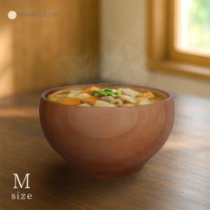 木のお椀 M マホガニー MTWB-110-MH(お椀 木製 汁椀 味噌汁 スープ 茶碗 おしゃれ 木 汁物 味噌汁椀 スープボウル)