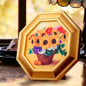 財旺花風水 黄金のひまわり(風水 ひまわり 絵 アート 絵画 インテリア