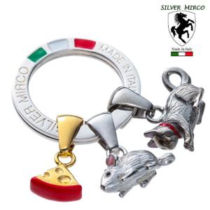 SILVER MIRCO シルバーミルコ イタリア製 チャームキーリング