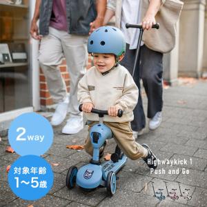 スクートアンドライド ハイウェイキック1 プッシュ＆ゴー(三輪車