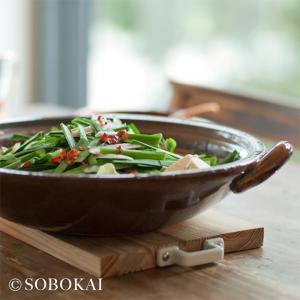 未使用　BLISSIO キャセロール 土鍋　FIRE PROOF 高機密無水鍋 Amazon｜銀峯陶器 萬古焼 高気密土鍋 21cm ブリシオ キャセロール 織部