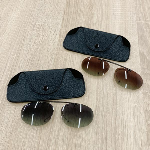 DECOT ディコット クリップオン 偏光ハーフ(クリップオンサングラス 偏光 レンズ スモーク ブ...