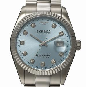 TECHNOS テクノス ラウンド デイト(腕...の詳細画像5