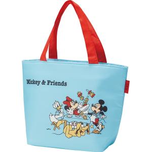 ランチバッグ 保冷 ディズニー トート型 保冷 ランチバッグ Mickey Friends ピクニック ネコポス送料無料 住マイル 通販 Yahoo ショッピング