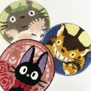 トトロ ネコバス ジジ チェアパッド チェアマット ソファマット ジブリ