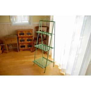 ガーデニング雑貨 はしご ラダー 階段シェルフ 5段 プランターラック