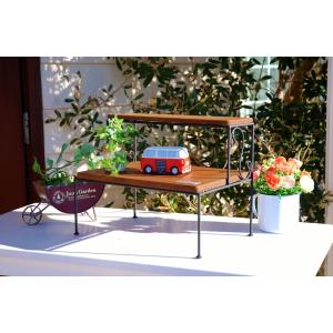 ガーデニング雑貨 はしご ラダー 階段シェルフ 5段 プランターラック