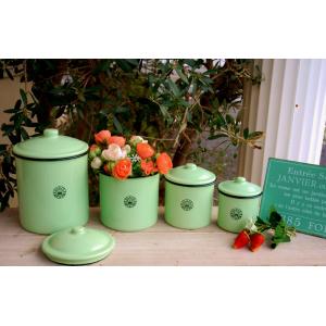 キャニスター アンティーク 送料無料 キッチン 4缶 セット ブリキ 缶