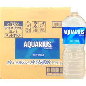 アクエリアス ペコらくボトル 2L x 6本 コカ コーラ
