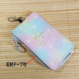 ハローキティ デニムポーチ キーホルダー 307490/小物入れ 横10cm