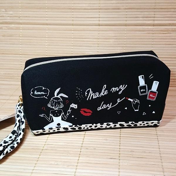 ダルメシアン柄 BOX型ペンケース（MAKE YOU DAY）37089w/筆箱 バンダナスラス ブ...