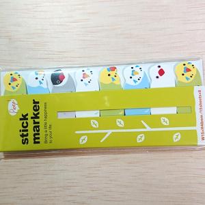 数字 順位 スティックマーカー ふせんメモ 38610/スリム付箋 8柄入り