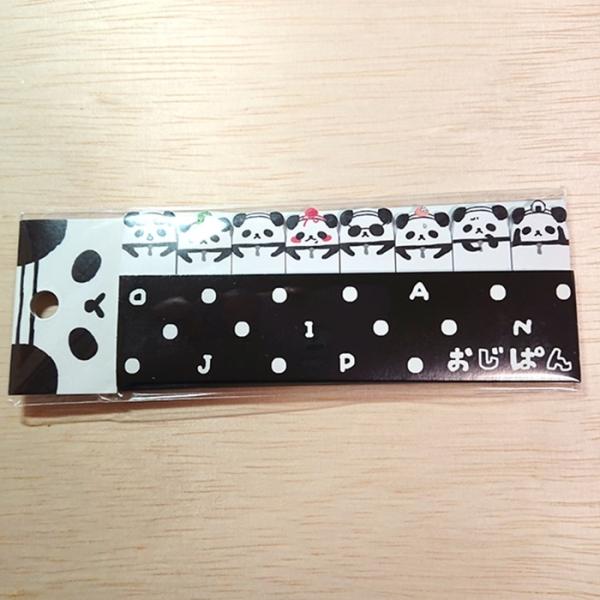 おじぱん スマートスティックマーカー 付箋メモ（ブラック）84557/おじさんなパンダ オツカレ