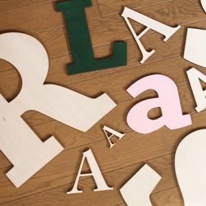 ウォールデコ LLサイズ 切り文字 木 アルフ...の詳細画像3