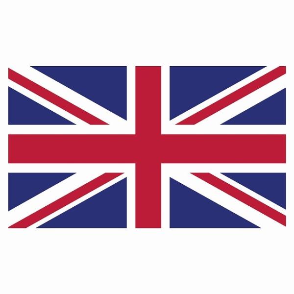 270x155mm イギリス United Kingdom ステッカー  カッティングシート シール...