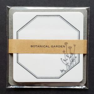 Hutte paper works 活版印刷のメモパッド メモ帳 ミモザ : 文具雑貨