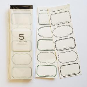 Hutte paper works 活版印刷のメモパッド メモ帳 ミモザ : 文具雑貨