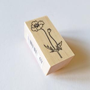 Hutte paper works 活版印刷のメモパッド メモ帳 ミモザ : 文具雑貨